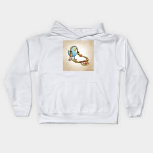 Fashion Bird - Necklace Kids Hoodie